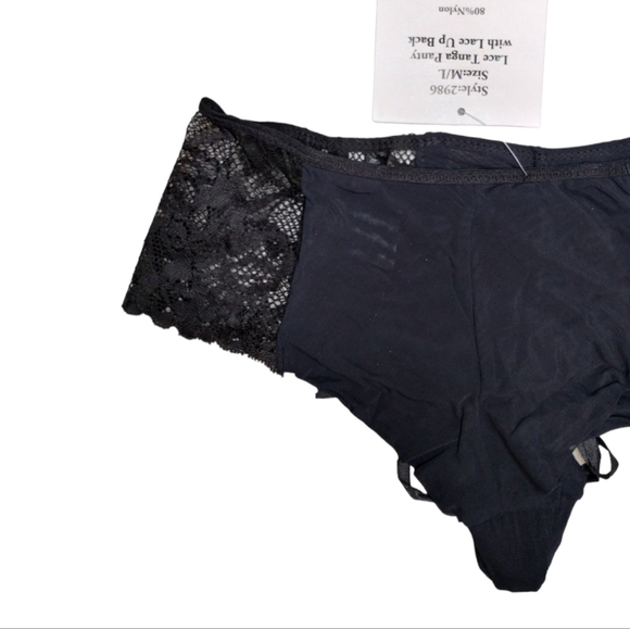 Lace Up Back Panties M L - Picture 5 of 9